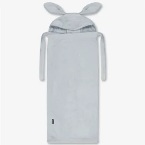  - מגבת לתינוק עם קשירה 100% כותנה – תכלת