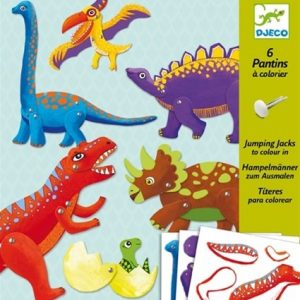  - יצירה עם סיכות מתפצלות – דינוזאורים DJECO