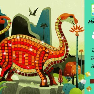  - ערכת יצירה פסיפס – דינוזאורים DJECO