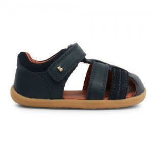  - סנדלי צעד ראשון בובוקס כחול כהה – Bobux sandals