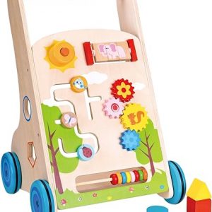  - הליכון מעץ לתינוק – lelin