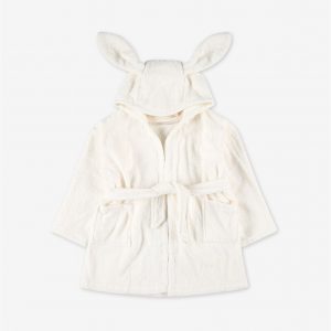  - חלוק רחצה לילדים 3-4Y – שמנת