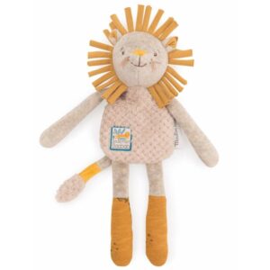  - בובת אריה עם רעשן לתינוק MOULIN ROTY