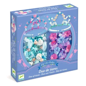  - ערכת יצירה לילדים – כתר חרוזים כחול DJECO