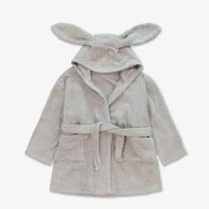  - חלוק רחצה לילדים 5-6Y – אפור בהיר