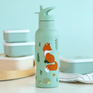  - בקבוק תרמי לילדים 500 מ"ל – חיות יער