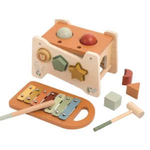  - הך פטיש מעץ קסילופון והתאמת צורות