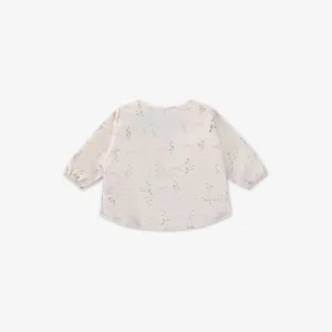  - סינר עם שרוולים – פפיונים ופרחים