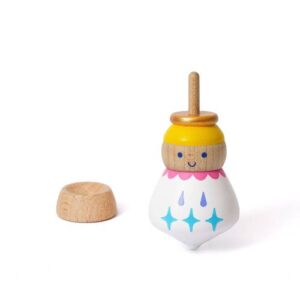  - סביבון עץ – בעיצוב מלאך