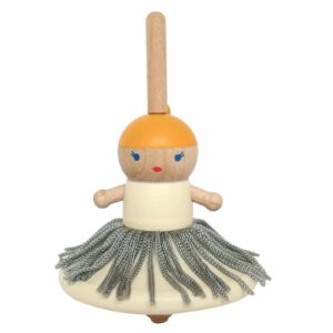  - סביבון עץ – בעיצוב רקדנית בלט