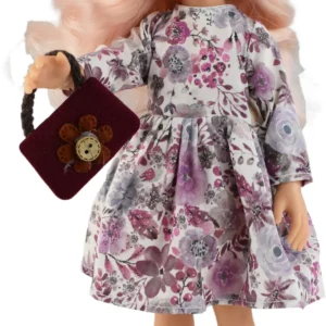  - בובת ילדה בקופסא – רוז שמלה פרחונית